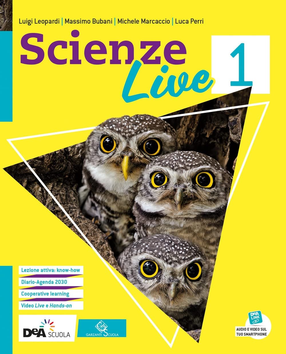 Scienze Live Edizione Curric.-Vol 1+Easy Ebook+Ebook+Diario+Agenda Sosten.