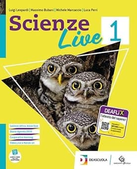 Copertina Scienze Live Edizione Curricolare-Vol 3+Easy Ebook(Su Dvd)+Ebook