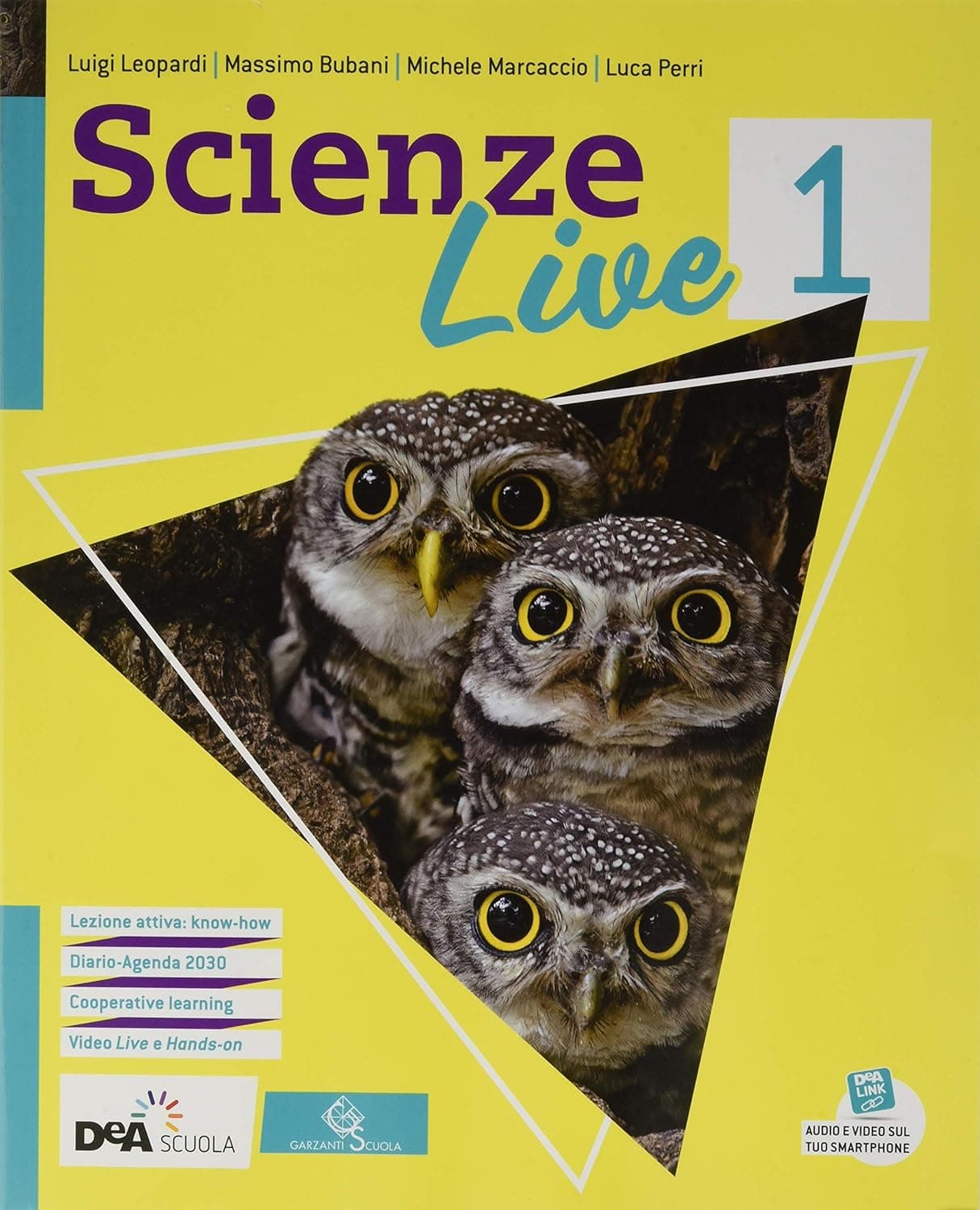 Scienze Live Ed.Curricolare-Vol1+Ebook+Diario+Agenda Per Sviluppo Sostenibile