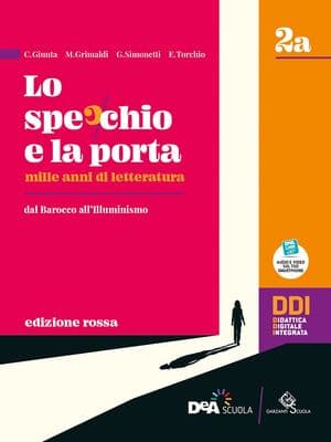 Copertina Specchio E La Porta-Ediz.Rossa - Mille Anni Di Letteratura