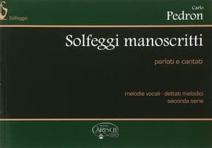 Copertina Solfeggi Manoscritti