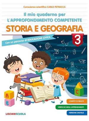 Copertina Il Mio Quaderno Per L'Approfondimento Competenze Storia Geografia