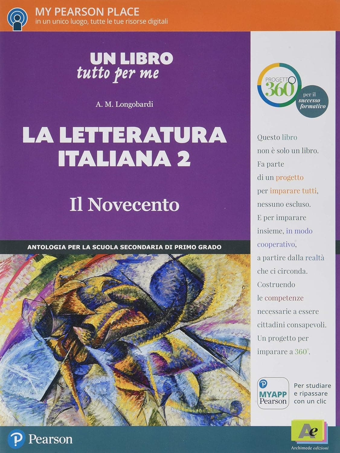 Un Libro Tutto Per Me - Letteratura Del '900 Edizione Light