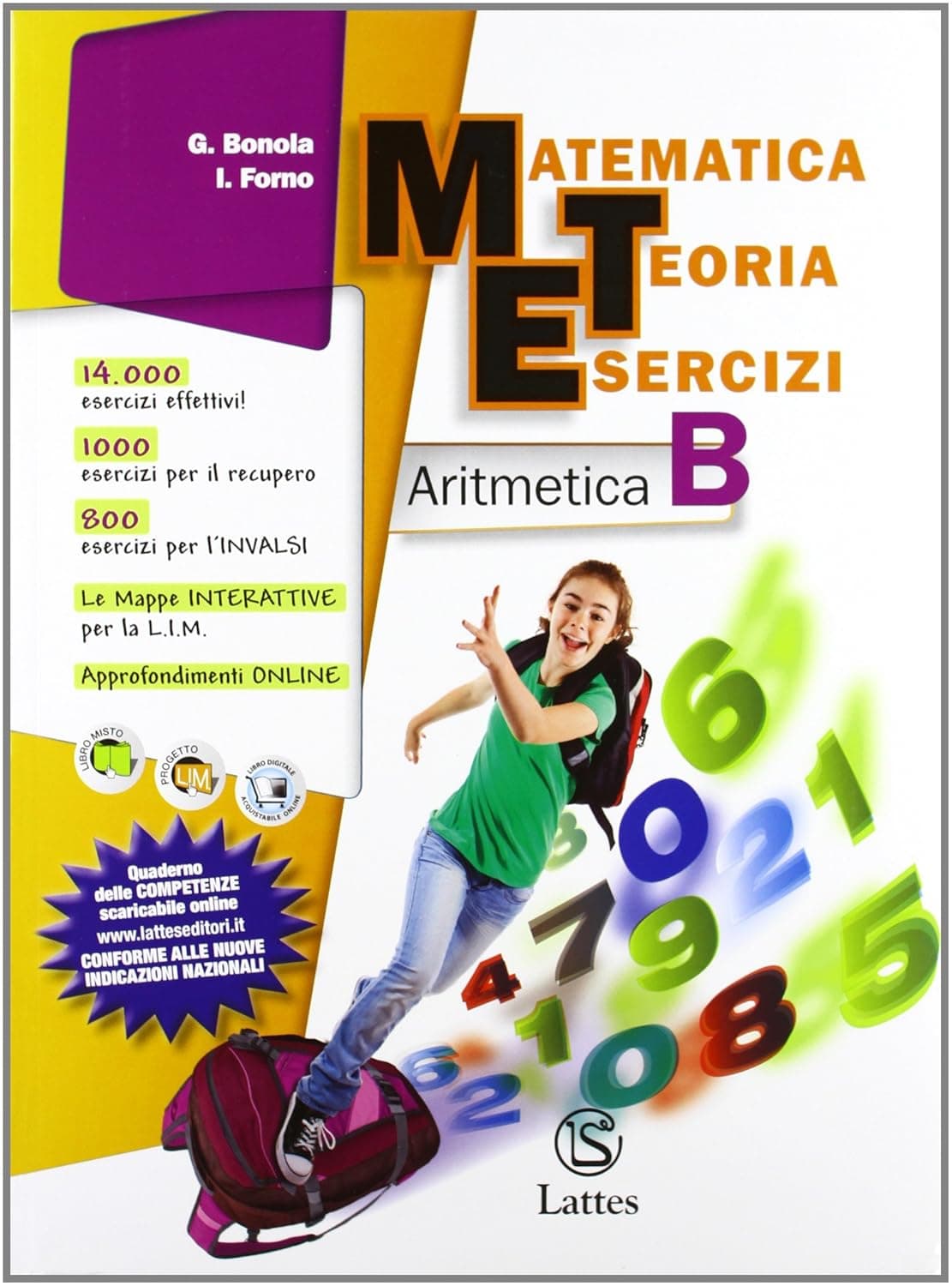 Matematica Teoria Esercizi Aritmetica B+Il Mio Quaderno Invalsi 2
