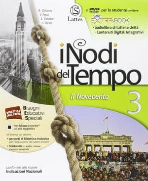 Copertina Nodi Del Tempo (I) Vol. 3 Con Dvd E Carte+Mi Preparo Per Interrogazione