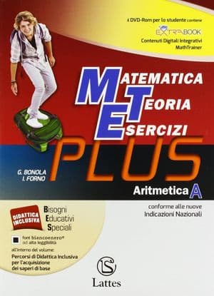 Copertina Matematica Teoria Esercizi Plus