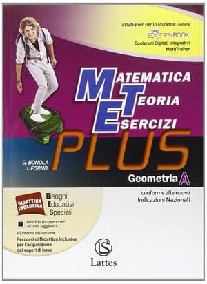 Copertina Matematica Teoria Esercizi Plus
