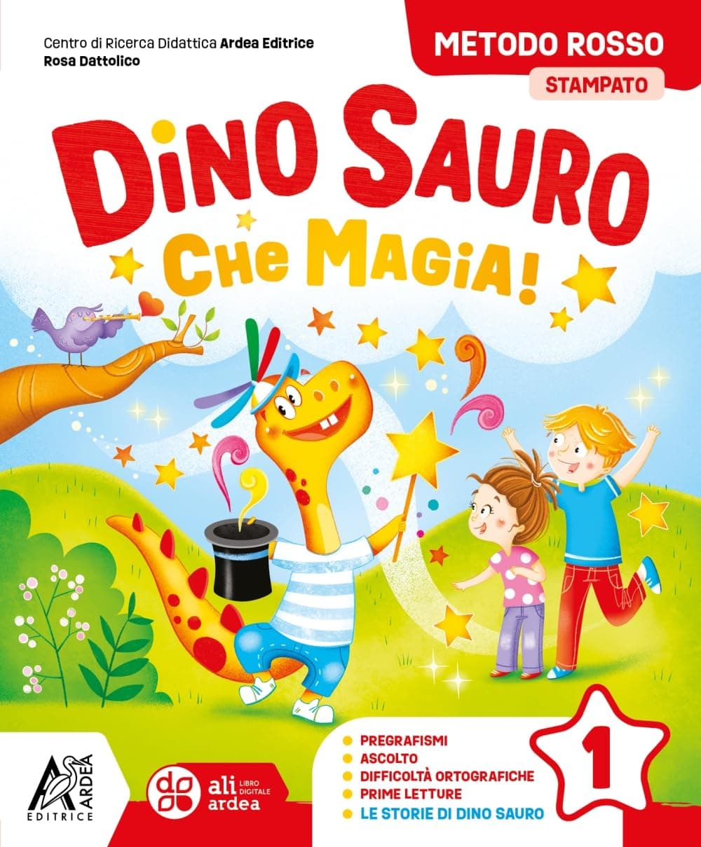 Dino Sauro -  Che Magia ! 1 Metodo Rosso Stampato