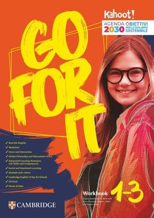 Copertina Go For It Versione Workbook Unico