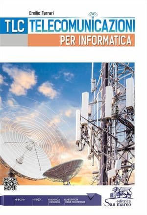 Copertina Tlc - Telecomunicazioni Per Informatica. Con Video, Laboratori Competenze.