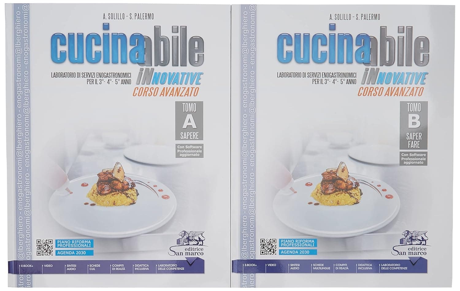 Cucinabile Innovative - Corso Avanzato - Tomo A + Tomo B. Piano Riforma.