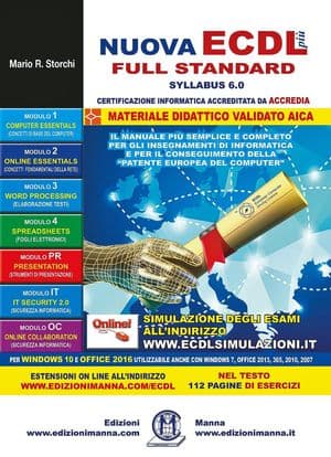 Copertina Nuova Ecdl Piã Full Standard Syllabus 6