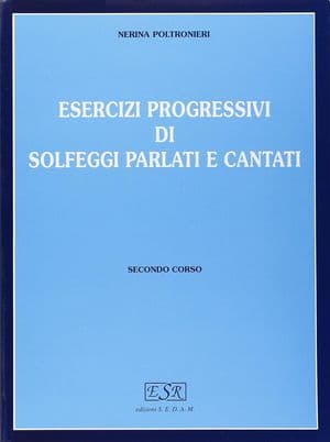 Copertina Esercizi Progressivi Di Solfeggi Parlati E Cantati Vol.3