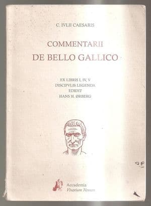 Copertina Commentarii De Bello Gallico