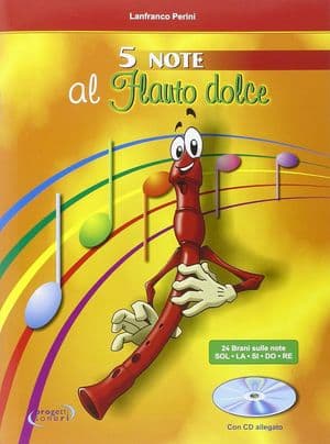 Copertina 5 Note Al Flauto
