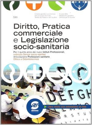 Copertina Diritto, Pratica Commerciale E Legislazione Socio-Sanitaria