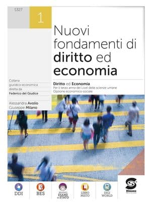 Copertina Nuovi Fondamenti Di Diritto Ed Economia 1