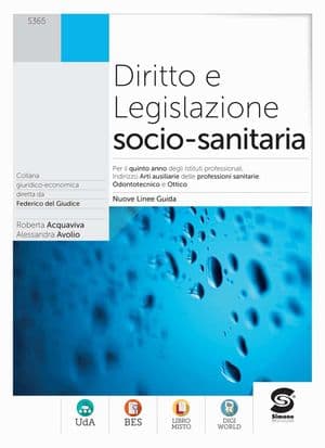 Copertina Diritto E Legislazione Socio-Sanitaria