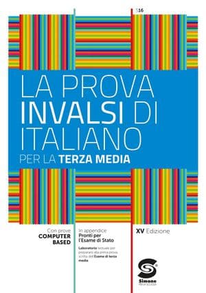 Copertina Prova Invalsi Di Italiano Per La Terza Media (La)
