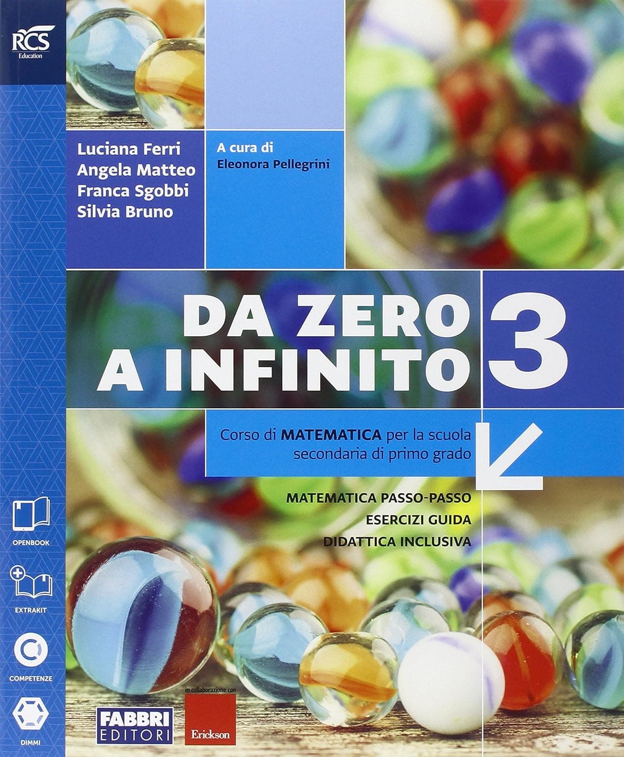 Da Zero A Infinito Classe 3 - Libro Misto Con Openbook