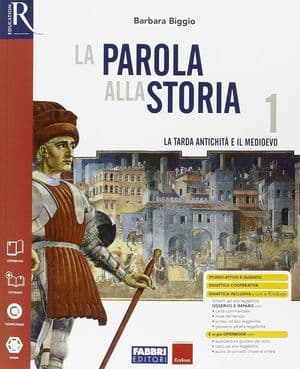 Copertina Parola Alla Storia (La) Classe 1 - Libro Misto Con Openbook