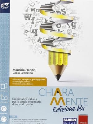 Copertina Chiaramente Edizione Blu - Libro Misto Con Openbook