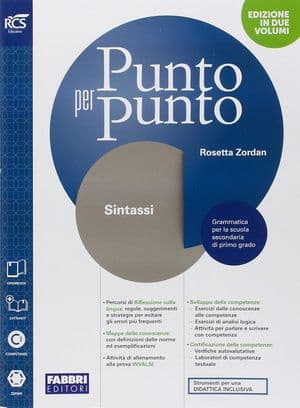 Copertina Punto Per Punto - Libro Misto Con Openbook