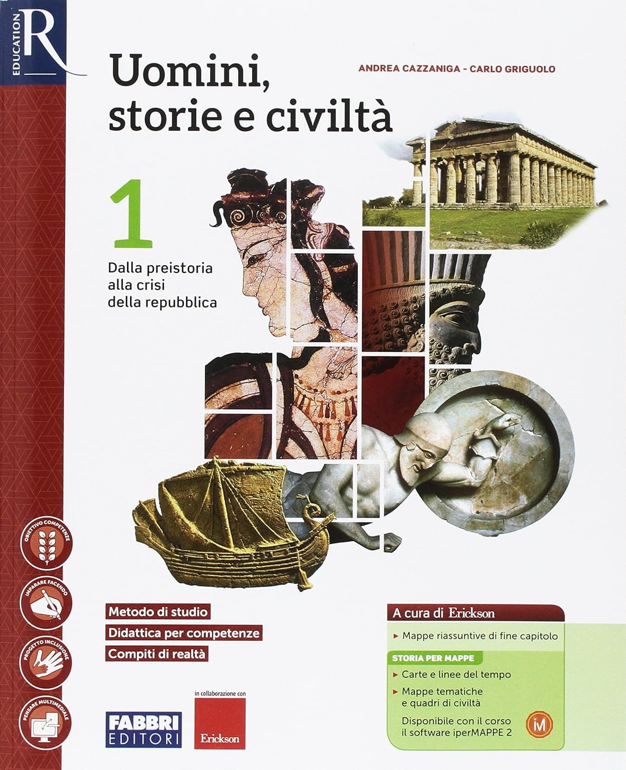 Uomini, Storie E Civilta' 1 - Libro Misto Con Hub Libro Young