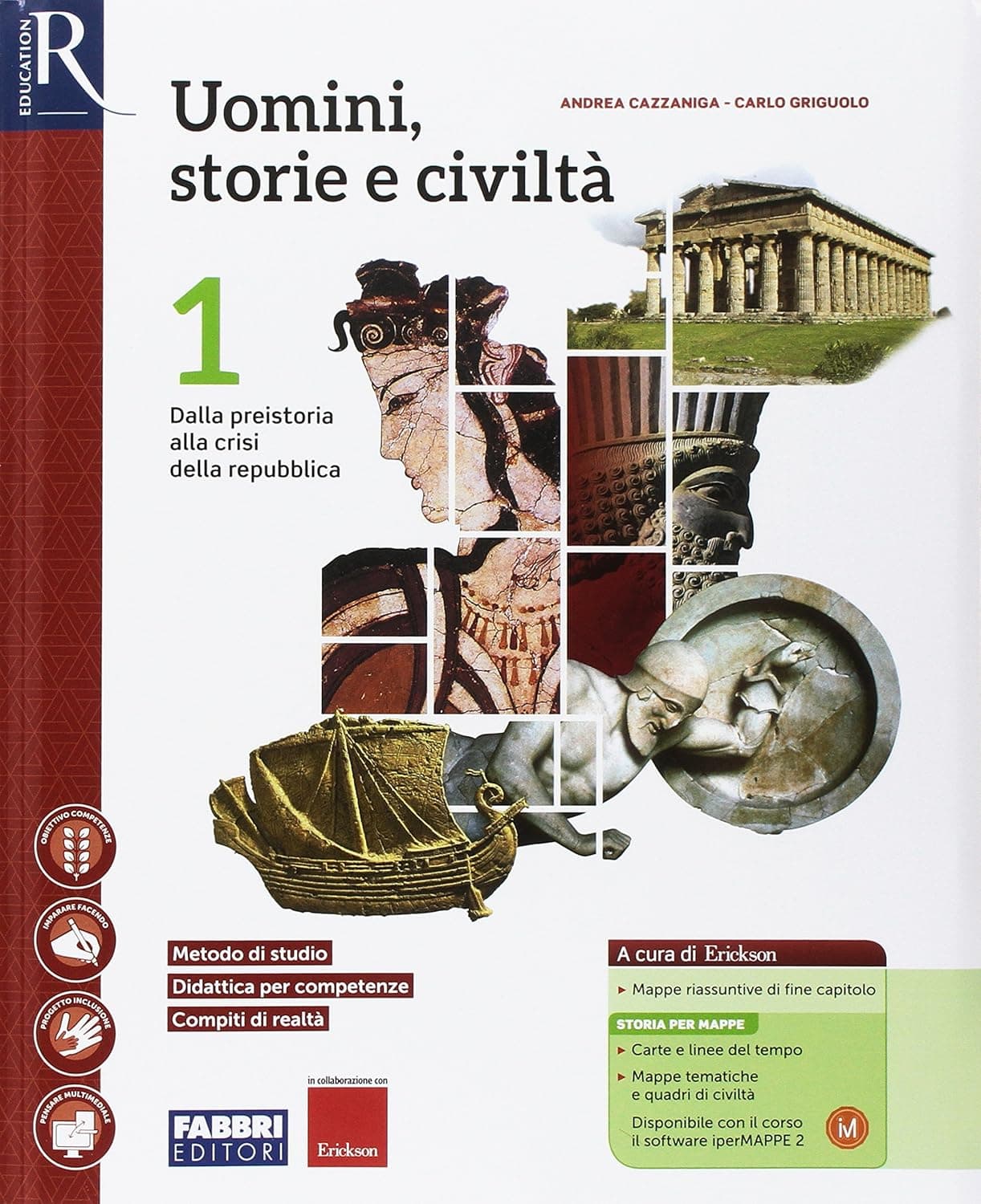 Uomini, Storie E Civilta' 1 - Libro Misto Con Hub Libro Young