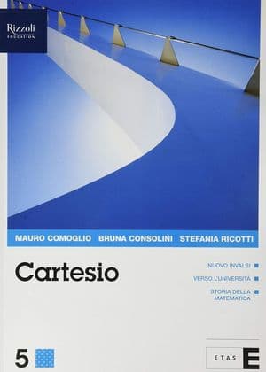 Copertina Cartesio 5 Libro Misto Con Libro Digitale