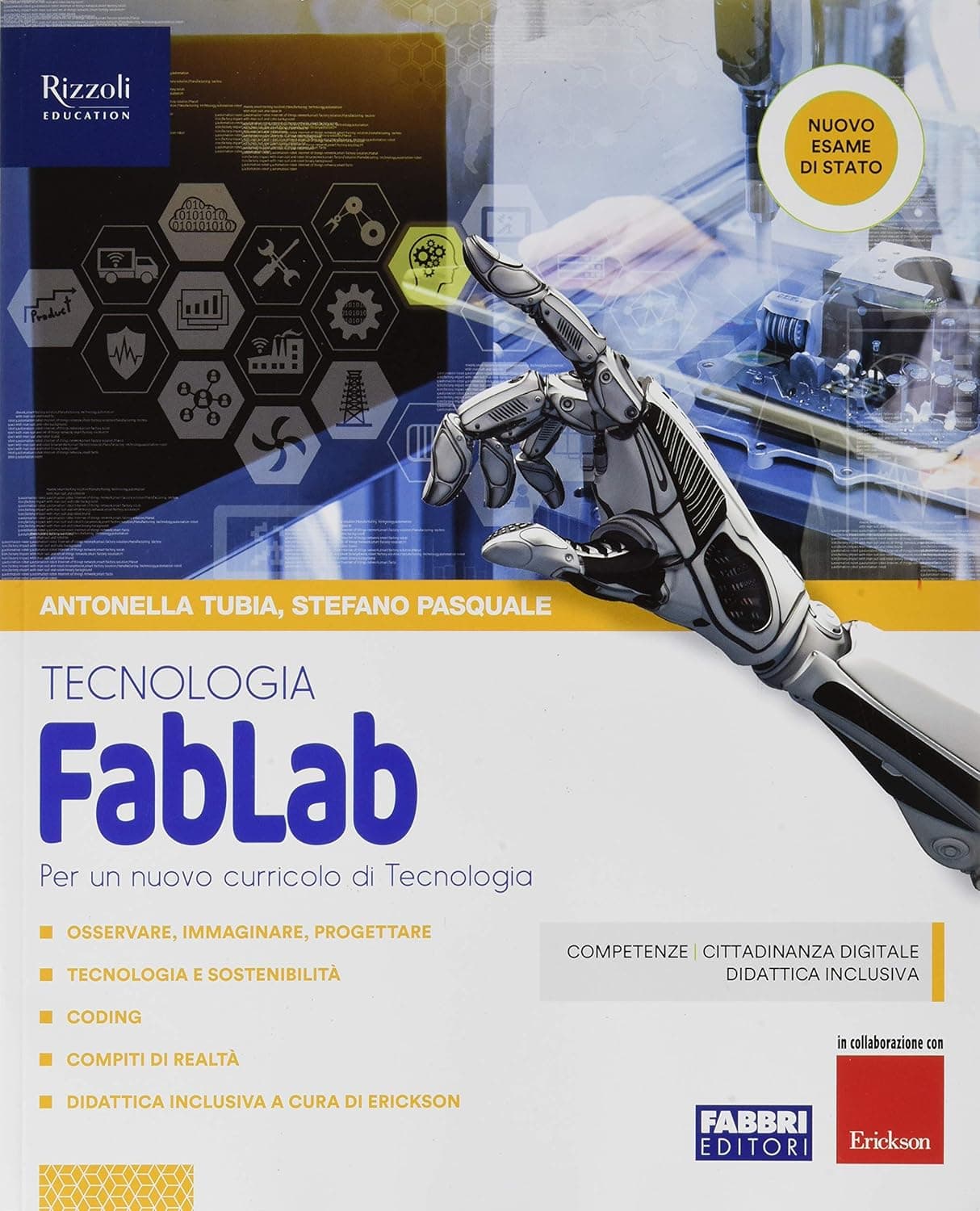 Fablab - Libro Misto Con Hub Libro Young