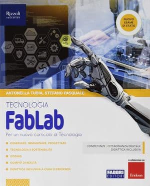 Copertina Fablab - Libro Misto Con Hub Libro Young