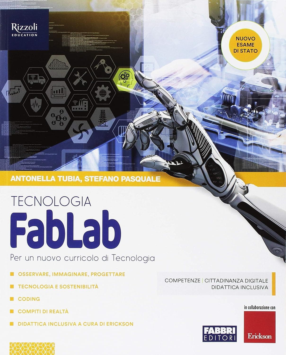 Fablab - Libro Misto Con Hub Libro Young