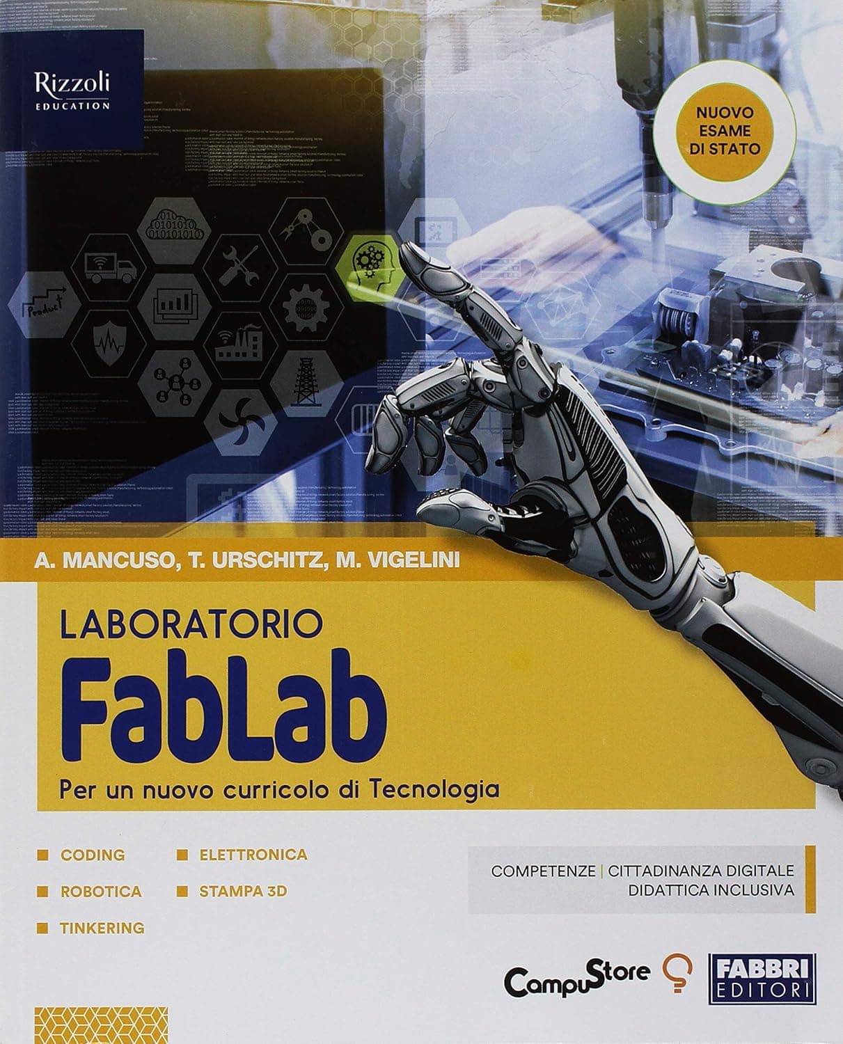 Fablab - Libro Misto Con Hub Libro Young
