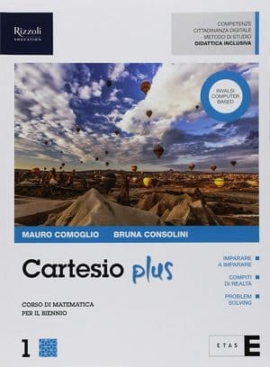 Copertina Cartesio Plus 1 - Libro Misto Con Hub Libro Young