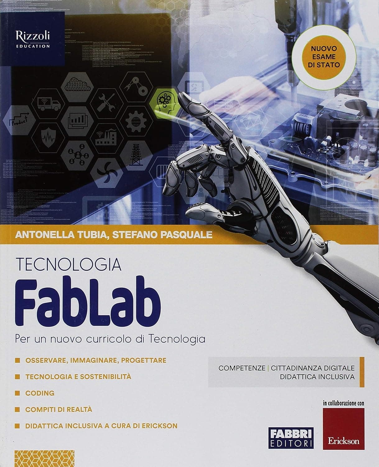 Fablab - Libro Misto Con Hub Libro Young