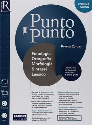 Copertina Punto Per Punto - Libro Misto Con Openbook