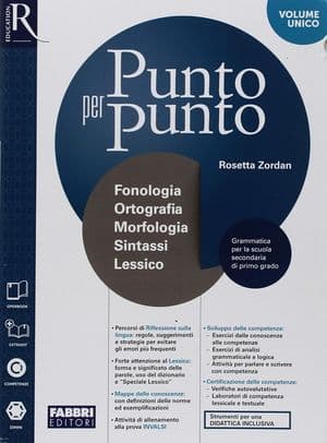 Copertina Punto Per Punto - Libro Misto Con Openbook