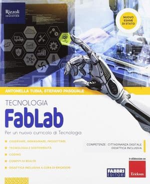 Copertina Fablab - Libro Misto Con Hub Libro Young