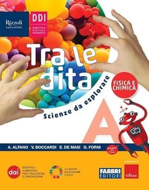 Copertina Tra Le Dita. Scienze Da Esplorare