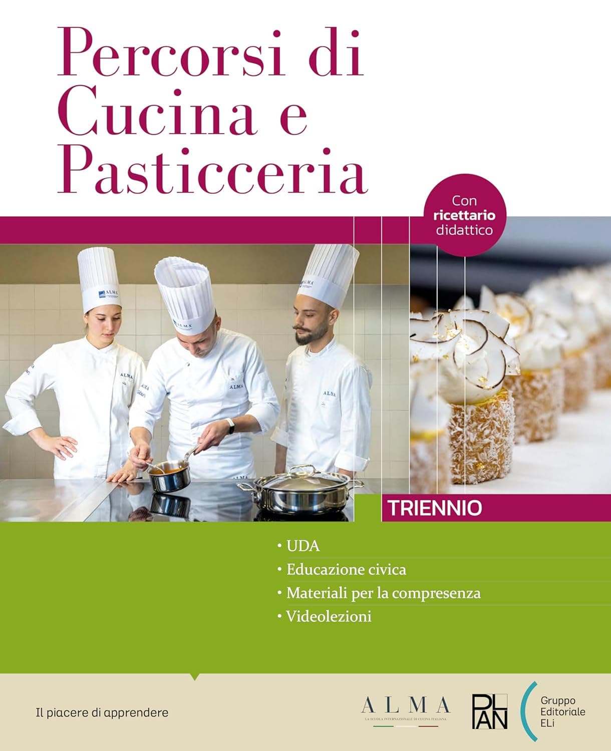 Percorsi Di Cucina E Pasticceria Triennio + Ricettario