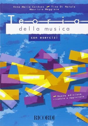 Copertina Teoria Della  Musica Con Esercizi