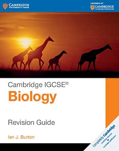Cambridge Igcse® Biology Revision Guide