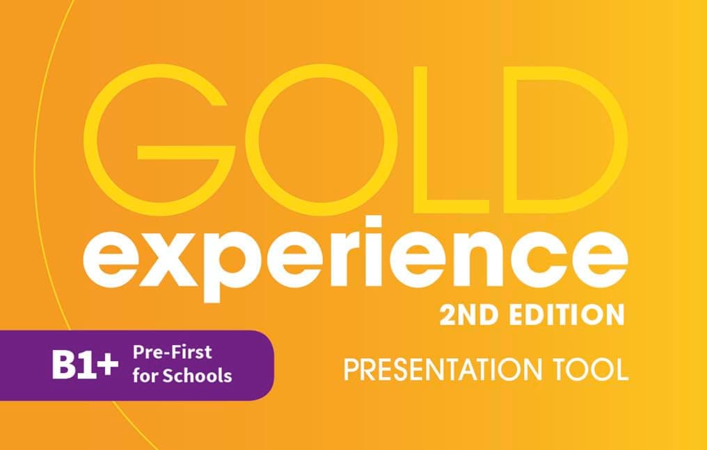 Gold Experience 2E B1+ Classroom Usb