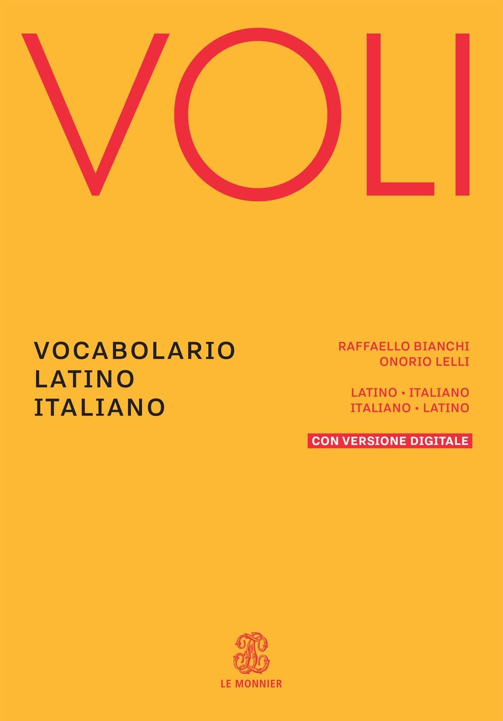 Voli - Vocabolario Latino Italiano
