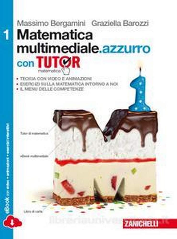 Matematica Mult Azzurro - Vol  1 Multimediale Con Tutor (Ldm)