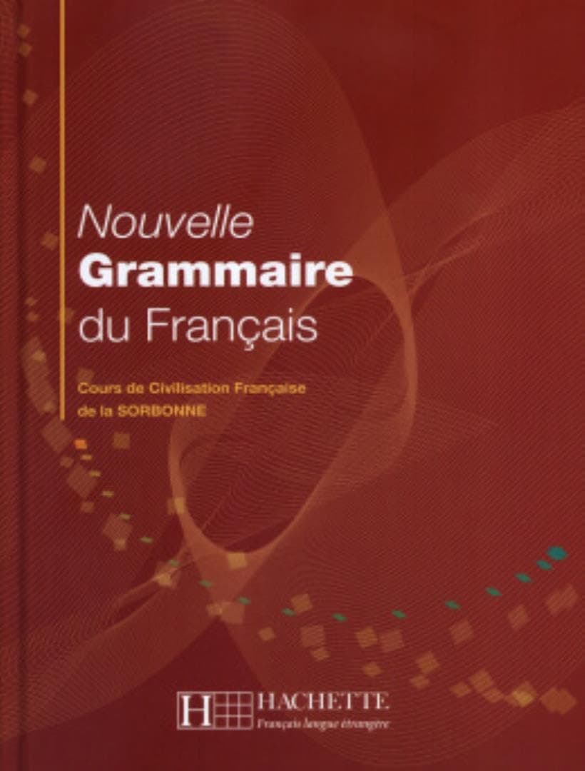 Nouvelle Grammaire Du Francais