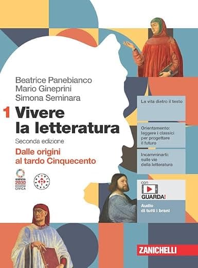 Vivere La Letteratura 2Ed. - Conf. Vol. 1 + Antologia Della Commedia (Ldm)