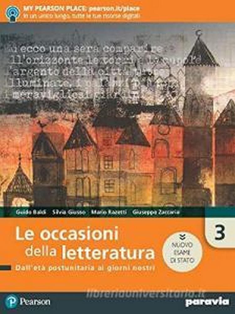 Le Occasioni Della Letteratura 3 Edizione Nuovo Esame Di Stato