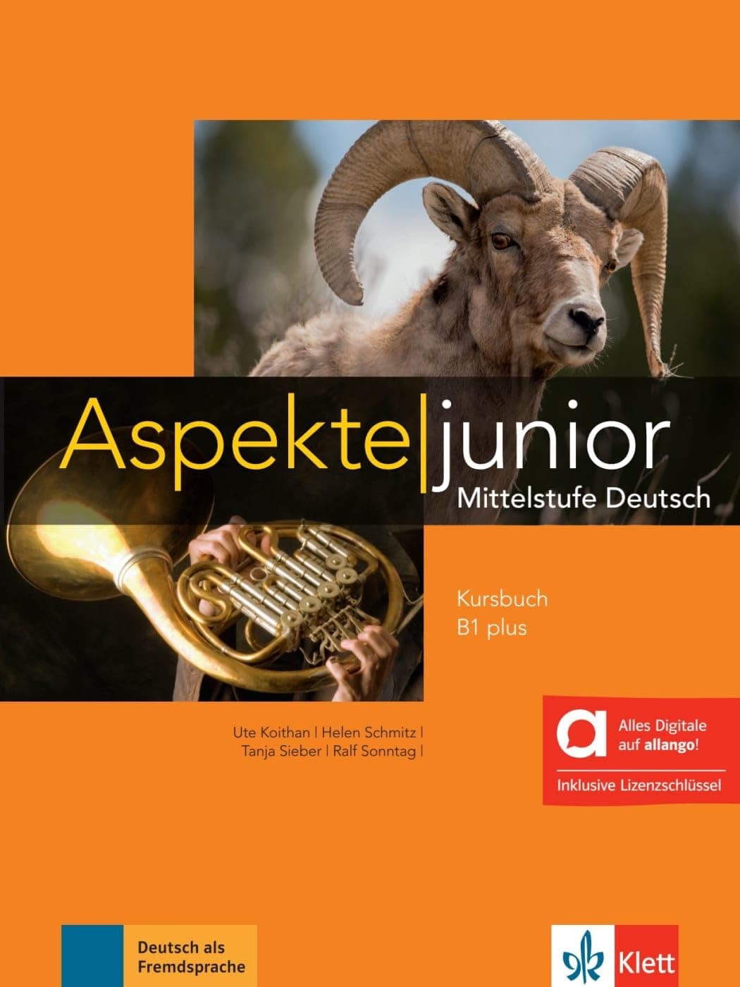 Aspekte Junior Kursbuch B1+ Hybrid